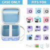 Picture of PAIYULE Case Compatible with ESOXOFFORE for Dylanto for PROGRACE for GKTZ Instant Print Camera for Kids Digital Video Cameras Storage Holder Bag for Girls Camera And Print Paper(Box Only)-Skyblue