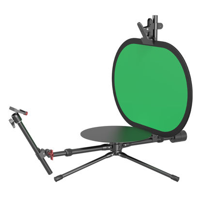 Picture of SmallRig Professional 12" 360° Photography Turntable, Adjustable Shooting Angle, Camera Spinner Portable Video Rotating Platform, Photo Booth for Product Photography/Video Making - 4807