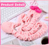 Picture of Remagr 1 Pcs 20''-29'' Kawaii Computer Monitor Cover with Cat Ear Design, Furry Cute Pink Monitor Dust Cover Protector Lovely Monitor Accessories Laptop TV LCD Screen Monitor Decoration for Tablet