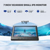 Picture of Eyoyo Mini Monitor 7 Inch Small HDMI Monitor 1024x600 LCD Screen Display HMDI AV VGA BNC USB Input for PC CCTV Security Camera Computer Laptop RasPi