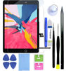 Picture of for iPad 9 9th Generation Screen Replacement kit 2021 10.2 Inch Digitizer Touch Screen Glass A2602 A2603 A2604 A2605 Pre-Installed Home Button Screen Protector Repair Tools kit in Black (Without LCD)