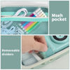 Picture of Case Compatible with ESOXOFFORE for Dylanto for Anchioo for WEEFUN for GKTZ for Amzelas for Mafiti Instant Print Camera for Kids, Film Camera Storage Holder Organizer Bag (Box Only)- Green Dinosaur