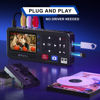 Picture of Portta VHS to Digital Converter, Video to Digital Recorder with Remote, RCA to HDMI Converter Compatible with VHS, VCR, DVR, DVD, Hi8, Mini DV, Camcorder, Cassette Tape, Gaming Consoles