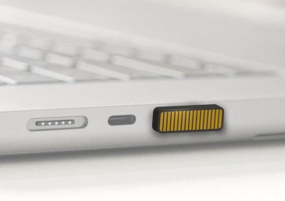 Picture of SoundSlide - Adjust Volume with a Simple Swipe. Compact USB-C Touch Device for Easy Audio Volume Control, No Drivers Needed.