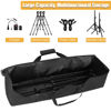 Picture of ITHWIU Multifunctional Tripod Bag 50 X 10 X 10 Inches / 127 X 25.5 X 25.5 cm Heavy Duty Tripod Carrying Case with Handle for Lights, Speakers, Cameras, Booms, Microphone Stands, Black