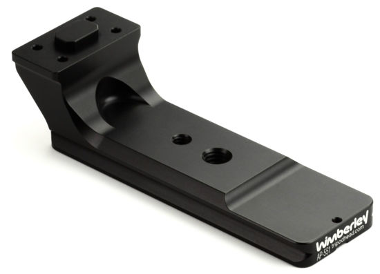 Picture of Wimberley AP-551 Replacement Lens Foot for Nikon 180-400 f4.0 FL, 200-400 f4 VR, 300 f2.8 VR I and II, 500 f4 FL - Arca-Swiss Style - Made in USA