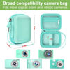 Picture of Case Compatible with VAHOIALD FHD 1080P Digital Camera/for CAMKORY Digital Point and Shoot/for KODAK PIXPRO FZ45-BK 16MP Vlogging/for IWEUKJLO/for Nsoela, Holder for SD Card More (Green)