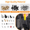 Picture of 23Sizes M.2 Computer Screws Standoff Nut ATX SSD Mounting Screw Kit for Motherboard, SSD, HDD Hard Drive, CD-ROM, Fan, PC Case for Computer Laptop Notebook DIY & Repair