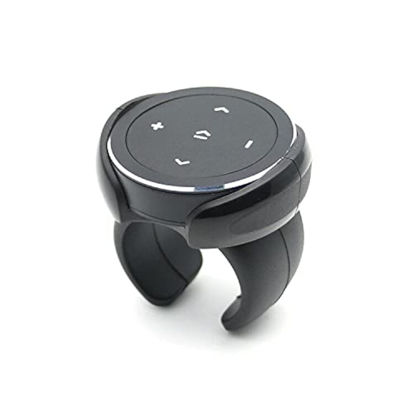 Picture of YuYue Electronic Wireless Bluetooth Media Button Remote Selfie Control Car Motorcycle Steering Wheel Music for iPhone or Android with Mount