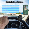 Picture of Bluetooth Media Button Steering Wheel Wireless Remote Control for Car Bike Motorbike Boat IPX6 Waterproof Compatible for iPhone Samsung Galaxy Any Android Device