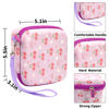 Picture of Case Compatible with ESOXOFFORE for Dylanto for DUDUDRAGON for GKTZ for Dafotil Instant Print Camera for Kids Digital Video Cameras Storage Holder Bag for Girls Print Paper(Box Only) (Light Purple)