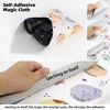 Picture of GCJUYA Camera Wrap, Anti-Scratch Protective Wrap, Lens pouche, Magic Self-Adhesive Cloth, Lens Protector, Washable Universal Storage Cloth for DSLR, Smartphones, Laptops, Cosmetic, Household Items