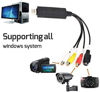 Picture of VIXLW Video Capture Card, RCA to USB Video Capture Device, USB 2.0 VHS to Digital Converter, VCR to Video Converter, Convert VCR to Digital from VCR VHS Mini DV Hi8 DVD for MAC/PC