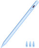 Picture of Pen for iPad 2018-2024, HATOKU 15 Mins Quick Charging Pencil 2nd Generation with Tilt & Palm Rejection Compatible with iPad Air 3/4/5/M2, iPad Mini 5/6, iPad 6/7/8/9/10, iPad Pro 11"/12.9"/M4 (Blue)