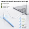 Picture of Pen for iPad 2018-2024, HATOKU 15 Mins Quick Charging Pencil 2nd Generation with Tilt & Palm Rejection Compatible with iPad Air 3/4/5/M2, iPad Mini 5/6, iPad 6/7/8/9/10, iPad Pro 11"/12.9"/M4 (Blue)