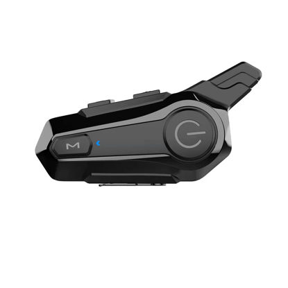 Picture of Wipeeyes Motorcycle Headset E1 Helmet Intercom Headset with CVC Noise Cancellation Stereo Music IPX6 Waterproof for Full face Helmet