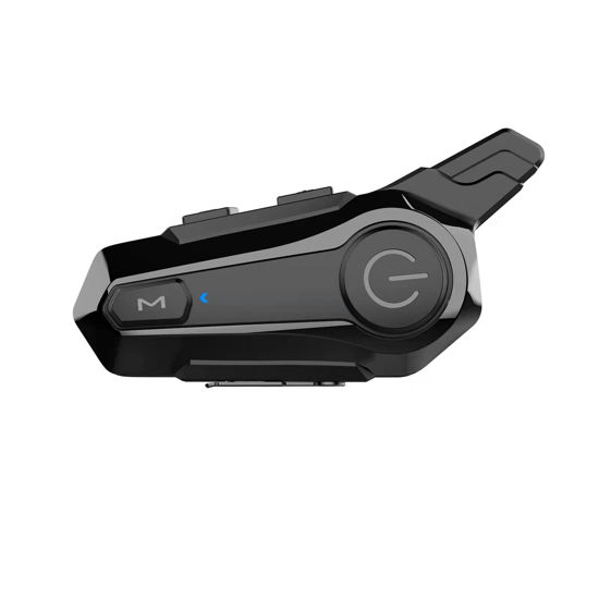Picture of Wipeeyes Motorcycle Headset E1 Helmet Intercom Headset with CVC Noise Cancellation Stereo Music IPX6 Waterproof for Full face Helmet