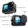 Picture of Silicone Case Suitable for GoPro Hero 13 Black, Silicone Rubber Soft Case Protector Cover with Lens Cover Cap Lanyard Accessories Bundle Kit for Hero 13 Black Action Camera (Black)