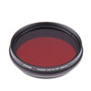 Picture of 6 in 1 Infrared IR Pass X-Ray Lens Filter, Adjustable 530nm to 750nm Screw-in Filter for Canon Nikon Sony Panasonic Fuji Kodak DSLR Camera (49mm)