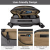 Picture of TAAOKA Camera Sling Bag,Travel Waterproof Camera Case with Tripod Holder,DSLR/SLR/Mirrorless Small Camera Bags Crossbody for photographers (Grey)