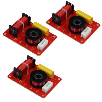 Picture of 3pcs 130W Crossover with One High and One Low Pathway Two-Way Crossover for Audio Systems for Arduino (3PCS)