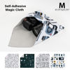 Picture of GCJUYA Protective Wrap, Camera wrap, Magic Self-Adhesive Cloth, 17.71"x17.71" Anti-scratch Lens Camera Wrap, Folding, Washable, Lens pouches, Soft cloth with a sticky for camera and tech gear