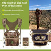 Picture of Wild Cedar Binocular Harness Chest Pack with Rangefinder Pouch, Bino Harness with Rain Cover for Hunting