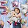 Picture of 2 Pack Iridescent Party Backdrop Decorations Tinsel Curtain Birthday Decorations Foil Fringe Photo Booth Streamer Backdrop Iridescent Theme Christmas Bachelorette Graduation Party Decorations