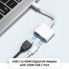 Picture of [MFi Certified] USB C to HDMI Adapter for iPhone 16 15 to TV, 4K@60Hz Type-C to HDMI Adapter with 100W Fast Charging Port for iPhone 16/16 Plus/16 Pro/16 Pro Max/15 Pro Max to HDTV Projector Monitor