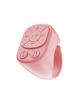 Picture of YIBAOCOM TikTok Scrolling Ring - Remote Control for TikTok, Bluetooth Page Turner Ring Scroller for iPhone iPad, Camera Shutter Short Video and Music Remote Controller, iOS and Android Phone (Pink)
