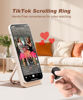 Picture of YIBAOCOM TikTok Scrolling Ring - Remote Control for TikTok, Bluetooth Page Turner Ring Scroller for iPhone iPad, Camera Shutter Short Video and Music Remote Controller, iOS and Android Phone (Pink)