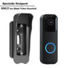 Picture of Blink Doorbell Mount, Adjustable Angle Mount Kit (up to 110 Degrees Tilt) for Blink Video Doorbell, Wide Viewing Range Left/Right Adjustable Blink Corner Mount with Mounting Cover (Black)