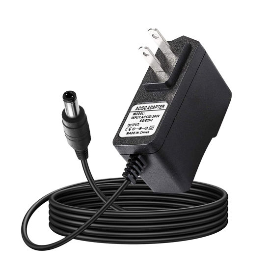 Picture of ycwwzzh 9V AC/DC Boss Guitar Pedal Adapter Charger with Boss PSA-120S DS-1 RC-1 RC-3 TU-2 TU-3 SD-1 RV-5 RV-6 DD-3 DD-7 DD-20 ME-50 ME-80 GT-10 HM-2 GT-1B Power Cable Cord