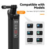 Picture of TELESIN°Floating Selfie Stick Hand Grip Waterproof Handle with Bluetooth Remote for GoPro Hero 13 12 11 10 9 8 Handle Mount Accessories for Action Camera