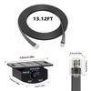 Picture of FZSFVAQ Bass Control Knob Remote Amplifier Replacement Bass Controller Car Audio Adjustable with 6-pin Extension Cord for Subwoofer - 4M/13.12FT Cable