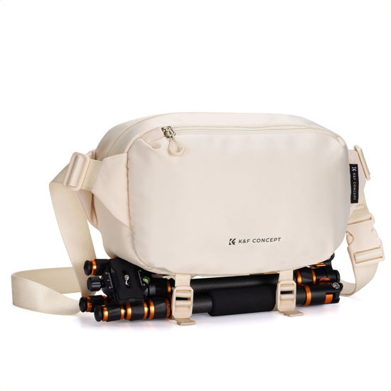 Picture of K&F Concept 2 in 1 Sling Bag Everyday Shoulder Bag & Multifunction Photography Crossbody Camera DSLR Backpack Portable Bag
