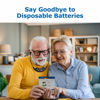 Picture of TV · EARS Replacement Battery Original & Digital Headsets - Reliable Power Source for Your Headsets - Rechargeable Long-Lasting Battery up to 6 Hours on a Full Charge- 1-Pack