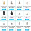 Picture of Trsewmi M.2 Screw Kit, Motherboard Screws, Computer Screws for Asus Gigabyte Asrock MSI Motherboards, HDD, SSD, Hard Drive, Fan, Power Supply, PC Case - M.2 Screws, Motherboard standoffs