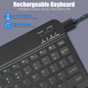 Picture of Bluetooth Keyboard for iPad 10th Generation, iPad Pro 13/12/11/10/9/8/7 inch, iPad Air 13/11th Gen, iPad Mini, Samsung Xiaomi Tablets, etc. - Slim Wireless Portable Travel Office Computer Accessories
