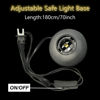 Picture of YCCLDIPL Darkroom Safelight Portable Yellow Lamp, E27 LED Screw Mouth Wall Light 360 Degree Desk Light with Switch and 180cm Power Cord