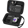 Picture of Digital Camera Case Compatible with VAHOIALD FHD 1080P/ for CAMKORY Digital Point and Shoot/for KODAK PIXPRO FZ45-BK 16MP Vlogging/for IWEUKJLO/for Nsoela, Holder for SD Card More- Black (Box Only)
