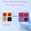 Picture of Silicone Cover for Yoto Mini Player, Protective Sleeve Case Compatible with Audio Music Player (Purple)