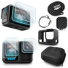 Picture of Screen Protector Compatible for GoPro Hero 13 Black,Tempered Glass Film Full Coverage with Silicone Cover Sleeve and Hard Shell Travel Storage Carrying Case