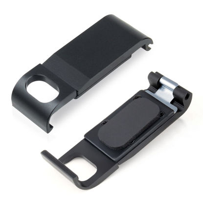 Picture of SOONSUN Aluminum Side Door Cover for GoPro Hero 9 10 11 12 13 Black USB Pass-Through Battery Door Cover for Go Pro HERO9 HERO10 HERO11 HERO12 HERO13 Black Charging Without Removing Battery Door