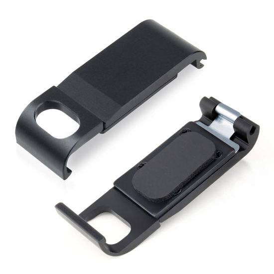 Picture of SOONSUN Aluminum Side Door Cover for GoPro Hero 9 10 11 12 13 Black USB Pass-Through Battery Door Cover for Go Pro HERO9 HERO10 HERO11 HERO12 HERO13 Black Charging Without Removing Battery Door