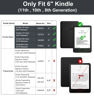 Picture of TiMOVO 3 Pack Anti-Glare Screen Protector Designed for All-New Kindle 11th/10th Generation (6 inch - 2024/2022/2019 Release), Scratch Resistant PET Screen Film Protector, Matte