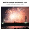 Picture of K&F Concept 86mm Black Diffusion 1/4 Filter Mist Cinematic Effect Filter with 28 Multi-Layer Coatings Waterproof/Scratch Resistant for Video/Vlog/Portrait Photography