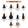 Picture of 420PCS Computer Screw Kit, Motherboard Standoffs Assorted Screws for PC Case, HDD, SSD, Laptop, Fan, CD-ROM - for DIY PC Build Repair