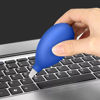 Picture of Portable Compressed Air Duster - Cordless Compressed Air Blower for Computer, Keyboard, Camera, Lens, Watch, Hearing Aids - Mini Squeeze Ball Pump Cleaner Tool with Short Nozzles (Blue)