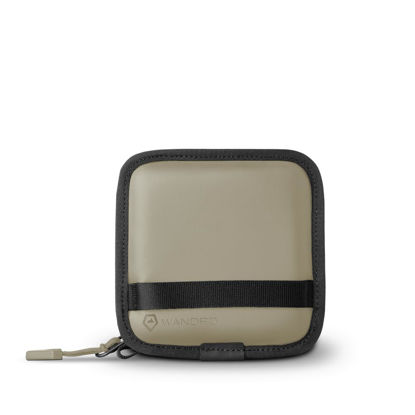 Picture of WANDRD Lens Filter Case - Store 4 Filters in Your Camera Backpack or Camera Case, Protect Photography Accessories from Scratches, Dust & Impact (Yuma Tan)